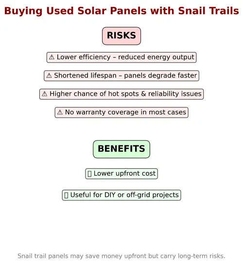 Buying Used Solar Panels with Snail Trail