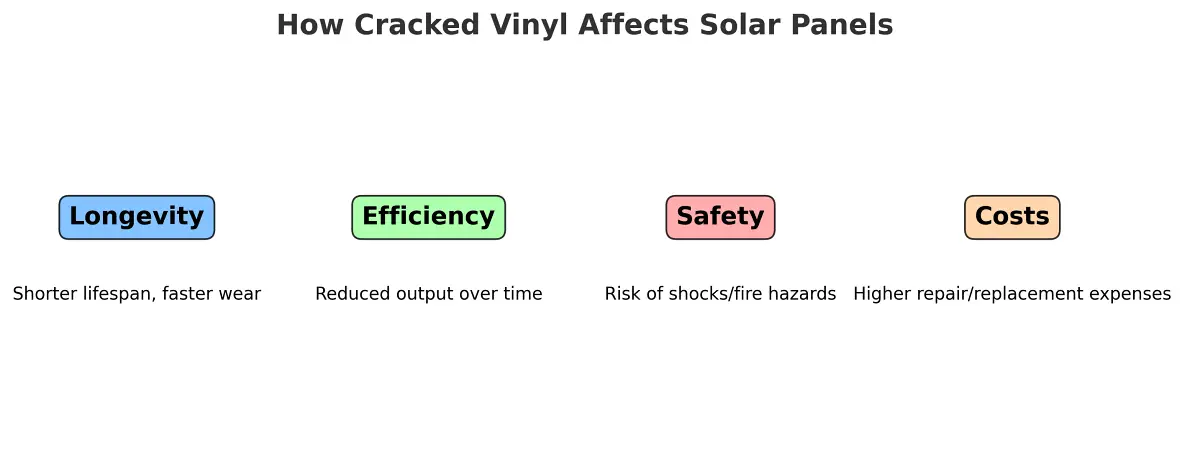 How Cracked Vinyl Affects